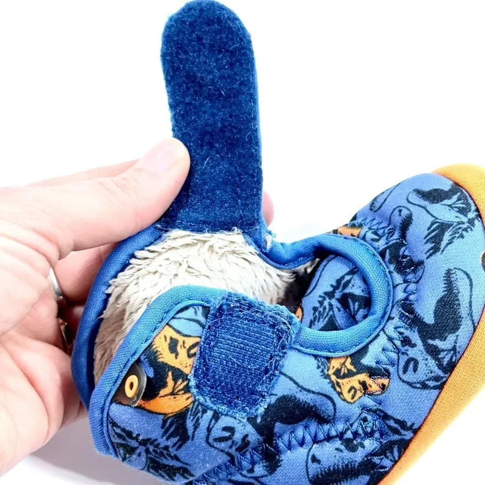 Bogs fabric infant dinosaur booties 2